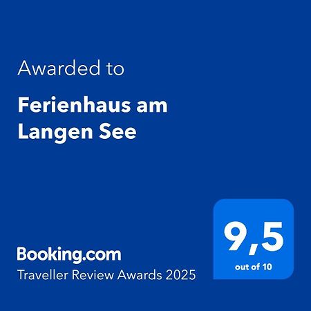 Ferienhaus Am Langen See Heidesee Экстерьер фото